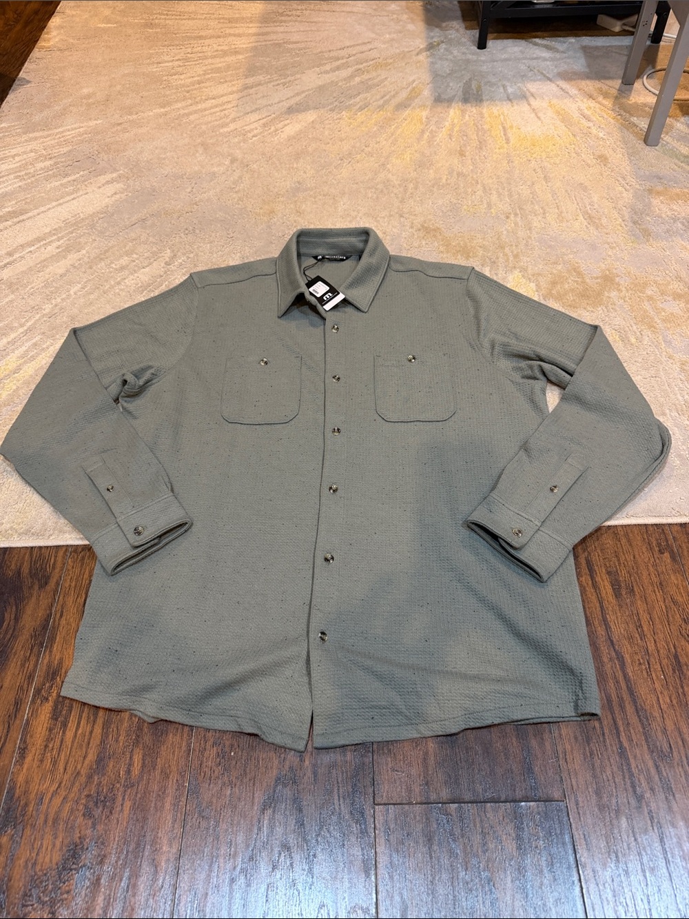TravisMathew Elevated Comfort
Cloud Waffle Shirt Jacket size 2XL brand new